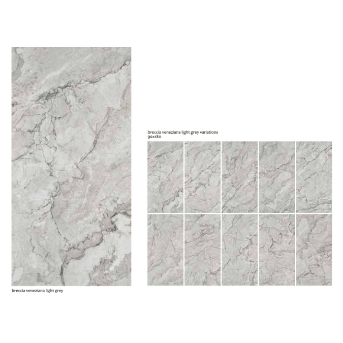 Marble 90×180 Breccia Veneziana