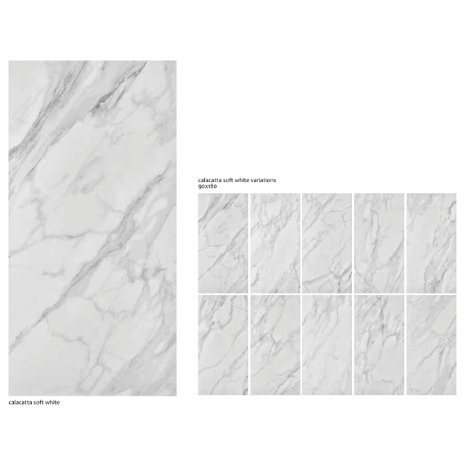 Marble 90×180 Calacatta Soft