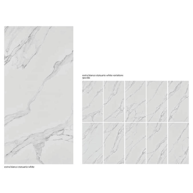 Marble 90×180 Extra Bianco Statuario