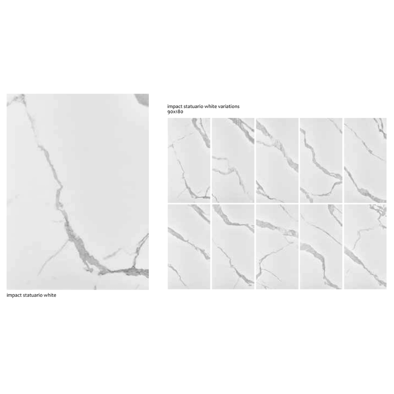 Marble 90×180 Impact Statuario
